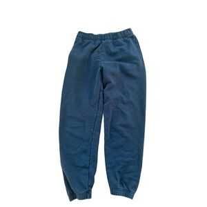 TNA Joggers Sweatpants Size S Blue Cotton Blend Cozy Lounge Athleisure Casual